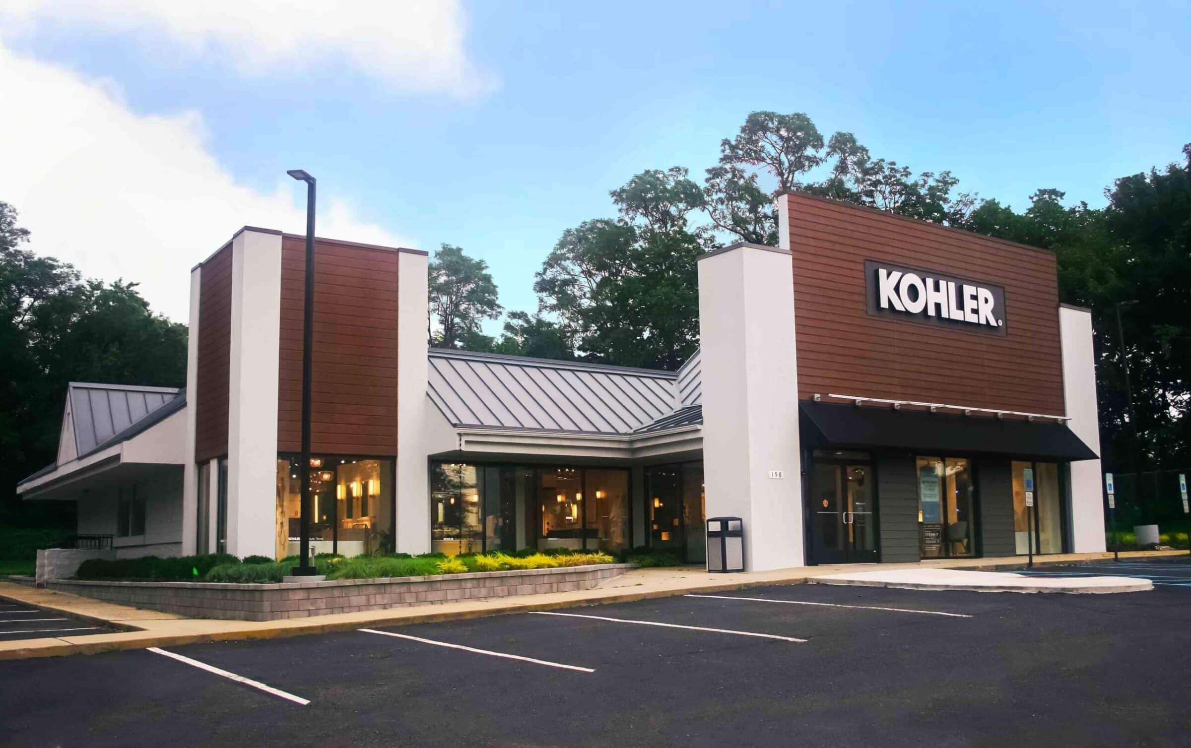 Eatontown kitchen and bath showroom - Kohler store exterior